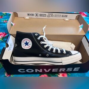 Converse Black and White High-Tops